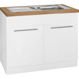 wiho Küchen Spülenschrank Unna 100 cm breit