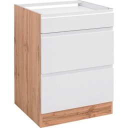 HELD MÖBEL Umbauschrank Bruneck Kochfeldumbauschrank >>Bruneck<< 60 cm breit, hochwertige MDF-Fronten