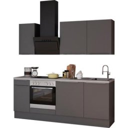 OPTIFIT Küchenzeile Aken, ohne E-Geräte, Breite 210 cm