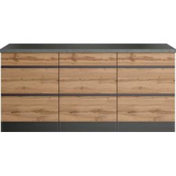 HELD MÖBEL Unterschrank Riesa Breite 180 cm, MDF-Fronten