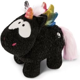 Nici Kuscheltier Theodor & Friends, Einhorn Rainbow Yin, 45 cm