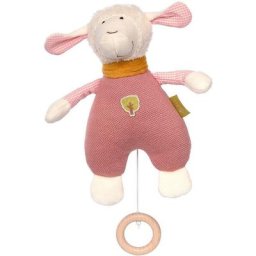 Sigikid Spieluhr Green Collection, Schaf, rosa, Made in Europe, Enthält Bio-Baumwolle