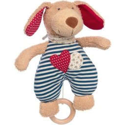 Sigikid Spieluhr Green Collection, Hund, Made in Europe, Enthält Bio-Baumwolle