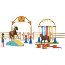 Schleich® Spielwelt FARM WORLD, Pony Agility Training (42481)