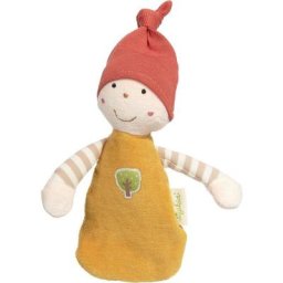 Sigikid Stoffpuppe Green Collection, Wichtel orange, Made in Europe
