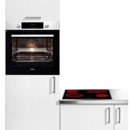 Amica Backofen-Set BOPXC 956 001 E, mit 2-fach-Teleskopauszug, Pyrolyse-Selbstreinigung, großem Timer, Heißluft