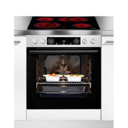 GORENJE Elektro-Herd-Set Pacific Herd-Set Pyrolyse 2021, mit 1-fach-Teleskopauszug, ecoClean