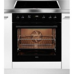 AEG Induktions Herd-Set HC4133MM1B, mit Backauszug, katalytische Reinigung, SteamBake - Feuchtigkeitszugabe