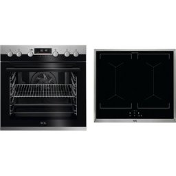 AEG Induktions Herd-Set TEAMH3PID2, Pyrolyse-Selbstreinigung