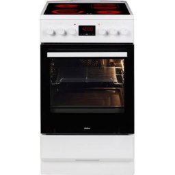 Amica Elektro-Standherd SHC 903 001 W, mit 1-fach-Teleskopauszug, Simple Steam Reinigungsfunktion