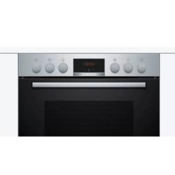 BOSCH Elektro-Herd-Set HND411LS66, mit Backwagen