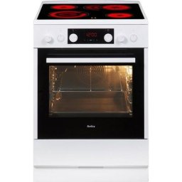 Amica Elektro-Standherd SHC 914 100, mit 2-fach-Teleskopauszug, Steam Clean, softClose