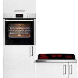 NEFF Backofen-Set XB48P, mit Teleskopauszug nachrüstbar, Pyrolyse-Selbstreinigung, CircoTherm® Heißluftsystem