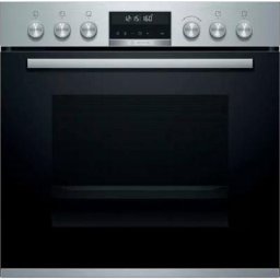 BOSCH Flex-Induktions-Herd-Set HND679LS66, mit Backwagen, Pyrolyse-Selbstreinigung