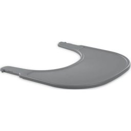 Hauck Hochstuhltablett Alpha Click Tray, grau, Kunststoff, Hauck Hochstuhl Alpha+
