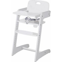 roba® Hochstuhl Treppenhochstuhl, Kid Up, weiß, aus Holz
