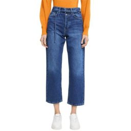 Esprit Dad-Jeans mit abnehmbarem Denim-Gürtel