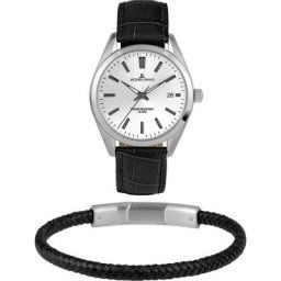 Jacques Lemans Quarzuhr Derby Set, 1-2143B-SET, (Set, 2-tlg., mit Armband)