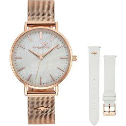 KangaROOS Quarzuhr, (Set, 2-tlg., mit Wechselband)