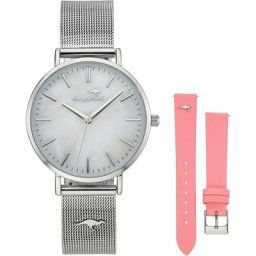 KangaROOS Quarzuhr, (Set, 2-tlg., mit Wechselband)