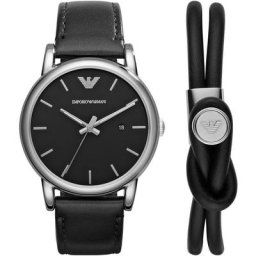 Emporio Armani Quarzuhr AR80059, (Set, 2-tlg., mit Armband)