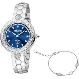 Just Cavalli Time Quarzuhr CREAZIONE 10, JC1L205M0045, (Set, 2-tlg., mit Armband)