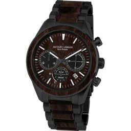 Jacques Lemans Chronograph Eco Power Solar Wood, 1-2115M