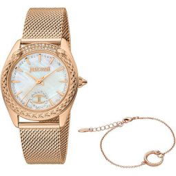 Just Cavalli Time Quarzuhr JC PRESTIGIO 2, JC1L195M0245, (Set, 2-tlg., mit Armband)