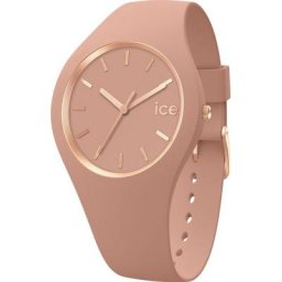 ice-watch Quarzuhr ICE glam brushed - Clay - Medium - 3H, 19530