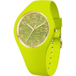 ice-watch Quarzuhr ICE glitter - Neon lime - Small - 3H, 021225