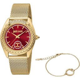 Just Cavalli Time Quarzuhr JC PRESTIGIO 2, JC1L195M0235, (Set, 2-tlg., mit Armband)