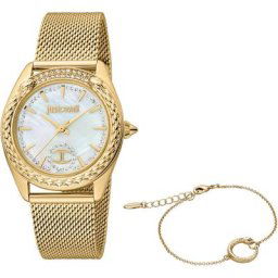 Just Cavalli Time Quarzuhr JC PRESTIGIO 2, JC1L195M0225, (Set, 2-tlg., mit Armband)