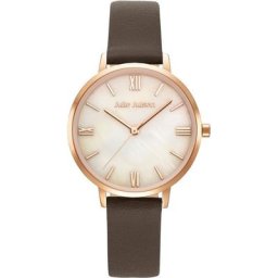 Julie Julsen Quarzuhr BASIC ROMAN ROSÉ MOCCA, JJW1431RGL-11