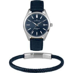 Jacques Lemans Quarzuhr Derby Set, 1-2143C-SET, (Set, 2-tlg., mit Armband)