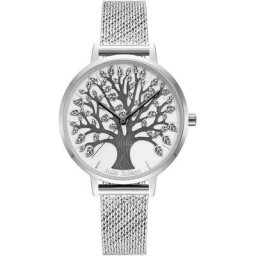 Julie Julsen Quarzuhr Tree of Life Silver, JJW1277SME