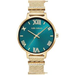 Julie Julsen Quarzuhr Julie Julsen Charming Roman Gold Emerald, JJW1411YGME-36-2