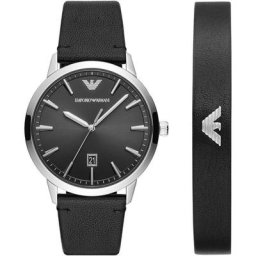 Emporio Armani Quarzuhr AR80064SET, (Set, 2-tlg., mit Armband)