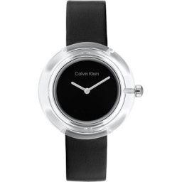 Calvin Klein Quarzuhr Circular Transparent Resin, 25200020