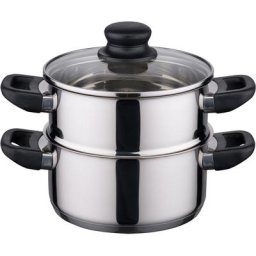 Elo Basic Dampfgartopf Juwel de Luxe, Edelstahl (1-tlg), Dampfkochtopf, Induktion
