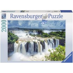 Ravensburger Puzzle Wasserfälle von Iguazu Brasilien, 2000 Puzzleteile, Made in Germany, FSC® - schützt Wald - weltweit