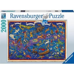 Ravensburger Puzzle Sternbilder, 2000 Puzzleteile, Made in Germany, FSC® - schützt Wald - weltweit