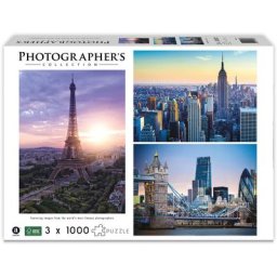 Carletto Puzzle Ambasador, Photographer's Collection, Wahrzeichen, 3000 Puzzleteile