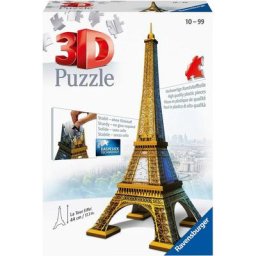 Ravensburger 3D-Puzzle Eiffelturm, 216 Puzzleteile, Made in Europe, FSC® - schützt Wald - weltweit