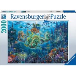 Ravensburger Puzzle Unterwasserzauber, 2000 Puzzleteile, Made in Germany, FSC® - schützt Wald - weltweit