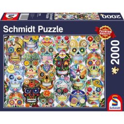 Schmidt Spiele Puzzle La Catrina, 2000 Puzzleteile, Made in Germany