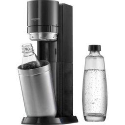 SodaStream Wassersprudler DUO, (Set, 3-tlg), Umsteiger,+Glasflasche,Kunststoffflasche, KEIN CO2-Zylinder