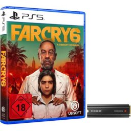 Samsung 980 PRO Heatsink 1TB + FAR CRY® 6 PS5 interne SSD (1 TB) 7000 MB/S Lesegeschwindigkeit