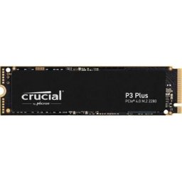 Crucial P3 Plus interne SSD (2TB) 5000 MB/S Lesegeschwindigkeit, 4200 MB/S Schreibgeschwindigkeit