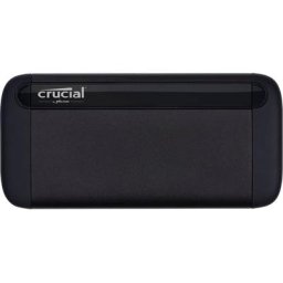 Crucial X8 Portable SSD externe SSD (2 TB) 1050 MB/S Lesegeschwindigkeit