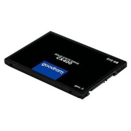 Goodram CX400 interne SSD (512 GB) 2,5"" 550 MB/S Lesegeschwindigkeit, 500 MB/S Schreibgeschwindigkeit, Gen. 2, SATA III